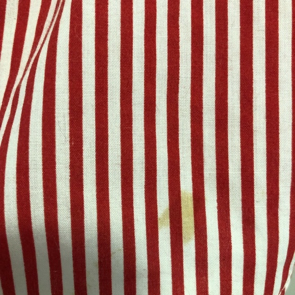 Petite Whitney Lang Striped Button Up Shirt M - Picture 8 of 8